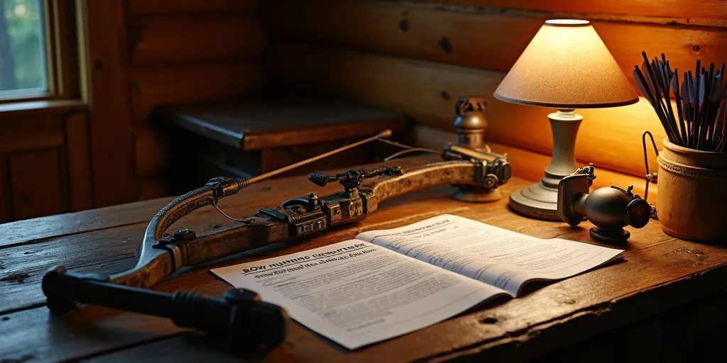 Why is it important to review all instructions and requirements for a bow hunting license application?
