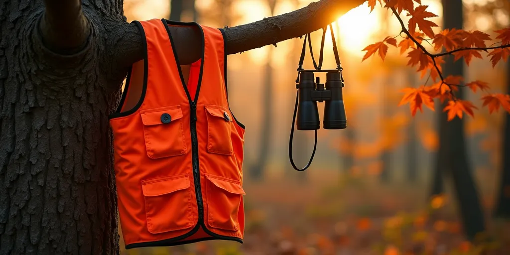 How does wearing orange help prevent accidental shootings?