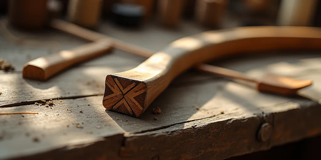 What is the purpose of notching the ends of the bow?