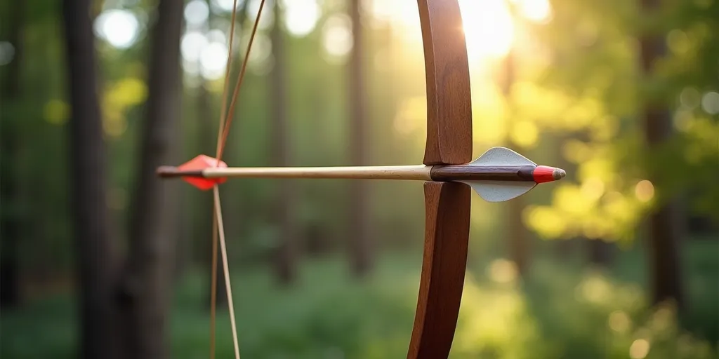 How does draw weight affect the speed and power of an arrow?